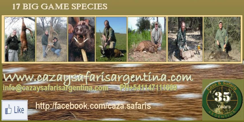 caza y safaris argentina 